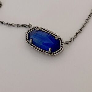 Kendra Scott silver pendant necklace